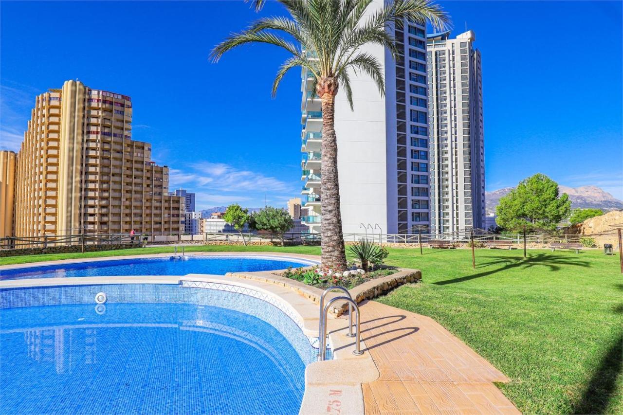 Skyline 10 Gran Terraza Privada Con Vistas Espectaculares Apartment Benidorm Exterior photo